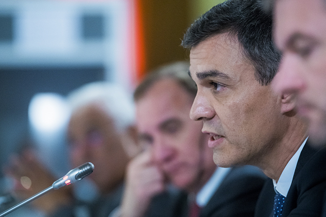 Pedro Snchez, presidente del Gobierno de Espaa